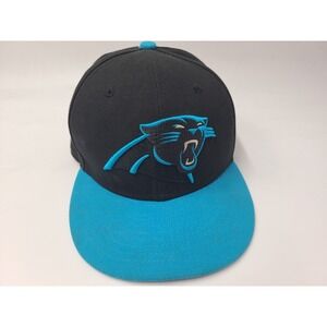 Carolina Panthers Luke Kuechly #59 New Era 59Fifty Fitted 6 3/4 Hat‎ Cap Black